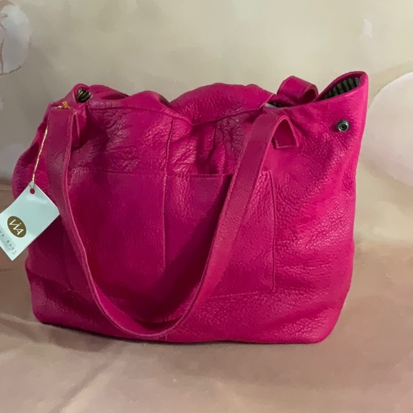 VIVA Bags of CA *NWT* Soft Pebble Italian Leather - Picture 4 of 8